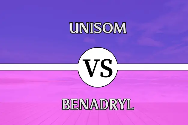 Diferencia entre Unisom y Benadryl