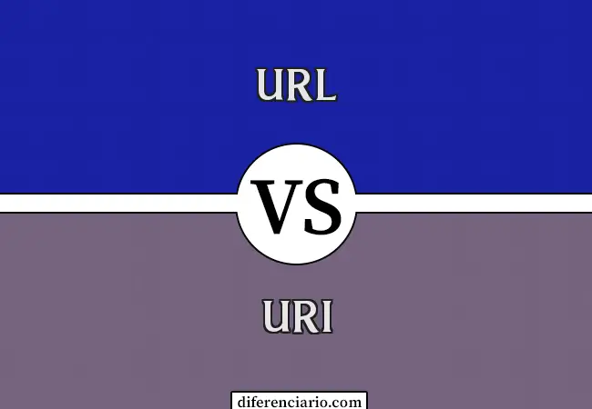 Diferencia entre URL y URI