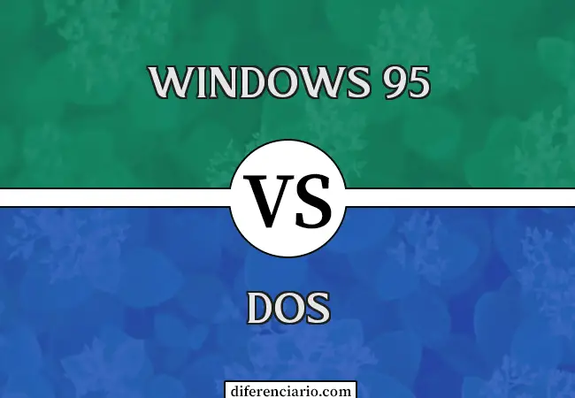 Diferencia entre Windows 95 y DOS