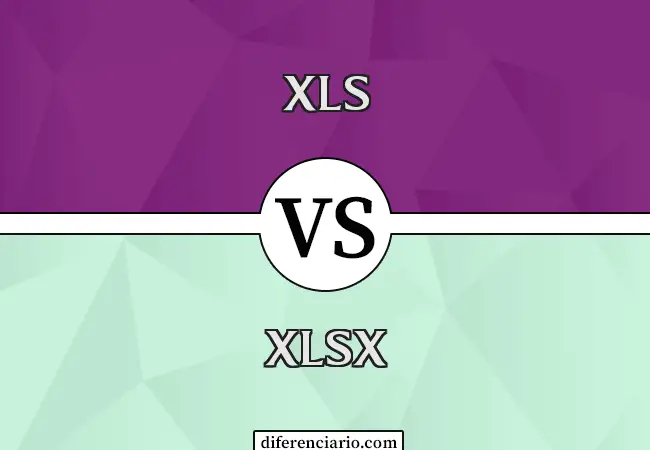 Diferencia entre XLS y XLSX