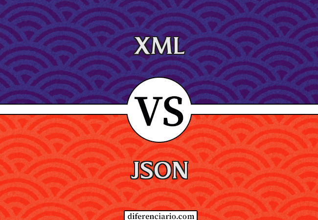 Diferencia entre XML y JSON
