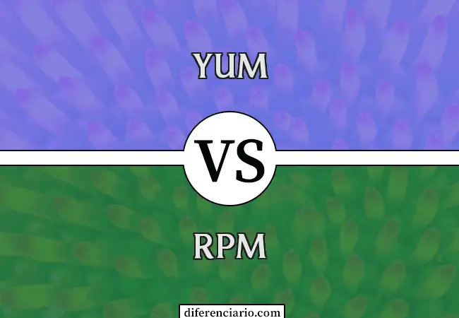 Diferencia entre Yum y RPM
