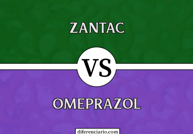 Diferencia entre Zantac y Omeprazol