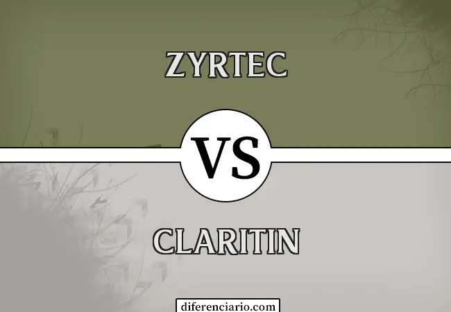 Diferencia entre Zyrtec y Claritin